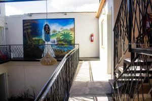 TV a/nebo společenská místnost v ubytování Casa Gubidxa