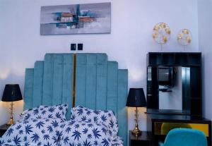 Postel nebo postele na pokoji v ubytování Westpark Luxury Apartments