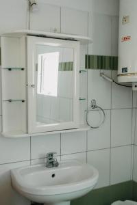 Koupelna v ubytování Leanland country house