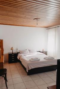 Postel nebo postele na pokoji v ubytování Leanland country house