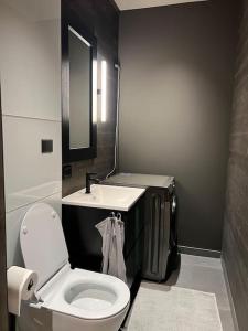 A bathroom at Eksklusiv, toppetasje leilighet med flott utsikt