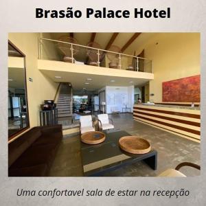 Hol lub recepcja w obiekcie Brasao Palace Hotel