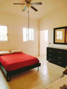 Voodi või voodid majutusasutuse Casa de Scarlett toas