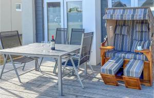 Μπαλκόνι ή βεράντα στο Nice Home In Büsum With Sauna