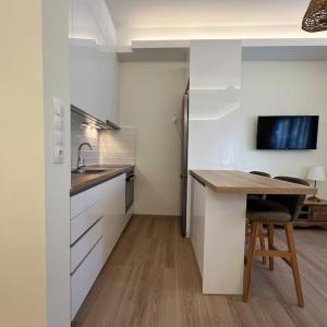 Η κουζίνα ή μικρή κουζίνα στο Luxury Studio “Atene”