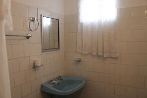 Koupelna v ubytování Hostal Cali