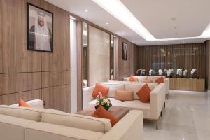 אזור ישיבה ב-Corp Executive Hotel Doha Suites