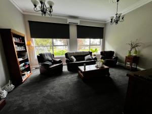 Χώρος καθιστικού στο Skibo Cottage