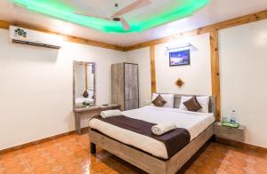 Postel nebo postele na pokoji v ubytování Saga Resort