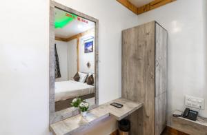 Postel nebo postele na pokoji v ubytování Saga Resort