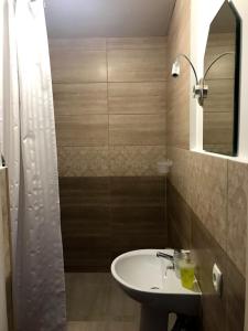 Koupelna v ubytování Fayniy Motel