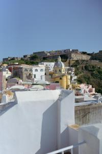 A general view of Procida or a view of the city taken from Az apartmant