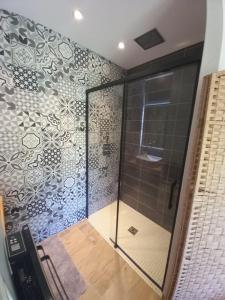 Koupelna v ubytování Villa CASANOVA