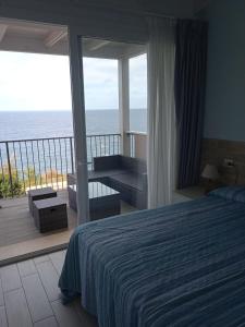 Katil atau katil-katil dalam bilik di Incanto sul Mare Castelsardo
