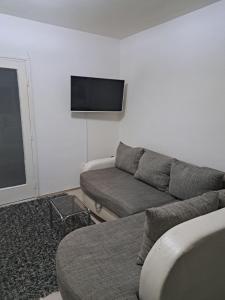 Posezení v ubytování Apartman sa panoramom