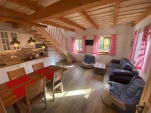 Posezení v ubytování Apartmány Pod Kopcem