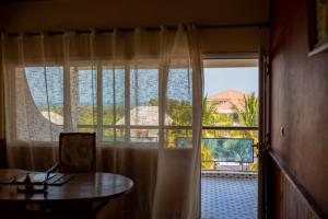 Balkón nebo terasa v ubytování Amazone Hotel Tulear