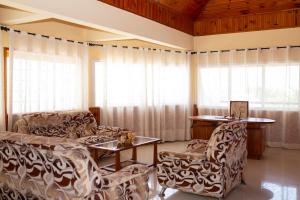 Posezení v ubytování Amazone Hotel Tulear