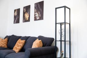 Posezení v ubytování Große 3-Zimmer Wohnung - zentral-Coburg - kostenloser Parkplatz