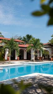 Piscina en o cerca de Hacienda Don Vicente Bungalows-Tarapoto