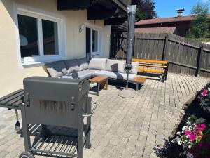 A balcony or terrace at Alm'a Residence