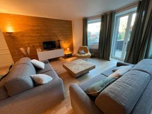Posedenie v ubytovaní Superbe appartement COURCHEVEL VILLAGE