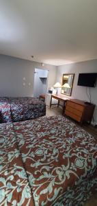 Postel nebo postele na pokoji v ubytování Belmont Inn