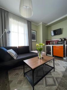 Televízia a/alebo spoločenská miestnosť v ubytovaní CIENISTA 7 APARTMENTS