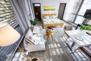 Posezení v ubytování Atelier Lanna