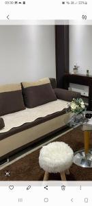 Een bed of bedden in een kamer bij ANASTASIJAKOP