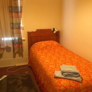 Minnipa Hotel房間的床