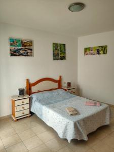 Posteľ alebo postele v izbe v ubytovaní Apartamento Céntrico Puerto Del Rosario
