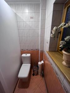 Koupelna v ubytování Skujas