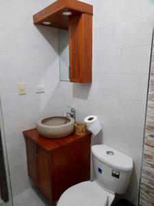 Koupelna v ubytování Apartamento Esme