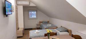 TV a/nebo společenská místnost v ubytování ANA Apartment