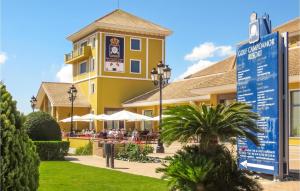 The building in which the holiday home is located