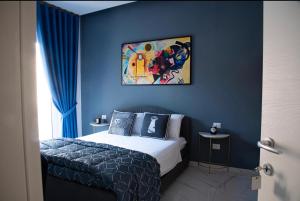 A bed or beds in a room at Maison S