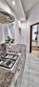 Kuchyňa alebo kuchynka v ubytovaní Apartament Kaczyniec 10