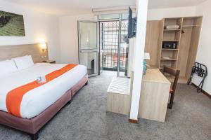 Кровать или кровати в номере Casa Andina Standard Cusco Catedral