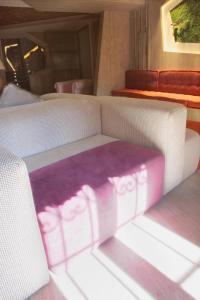 Postel nebo postele na pokoji v ubytování Hotel Las Treixas