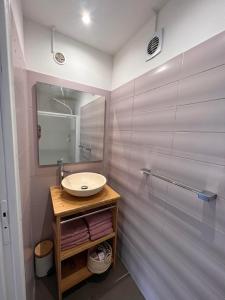 Koupelna v ubytování La Casa Edelia