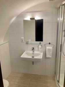 Kúpeľňa v ubytovaní Zámecký Hotel ANTON FLORIAN