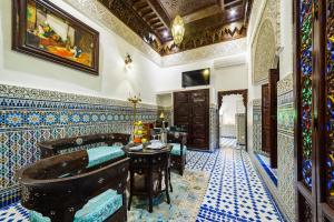Posezení v ubytování Riad Rcif & Spa Originale