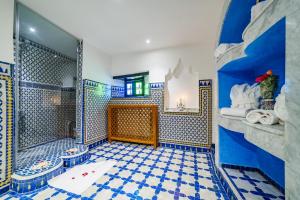 Koupelna v ubytování Riad Rcif & Spa Originale