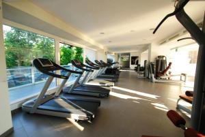 Fitness centrum a/nebo fitness zařízení v ubytování Lungotevere Suite