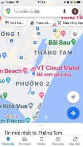 Ptičja perspektiva objekta Khánh Vân - VT Cloud mini Hotel