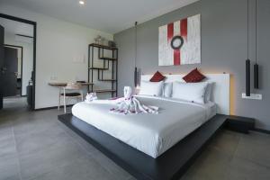 Amazing Lombok Resort客房内的一张或多张床位
