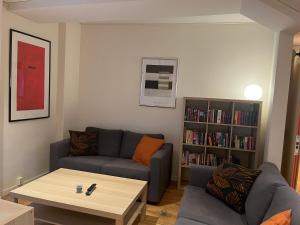 Posezení v ubytování City Hostel Bergen