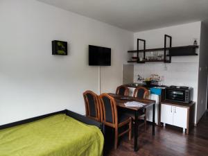 Kuchyň nebo kuchyňský kout v ubytování Ski sun and fun kopaonik apartmani