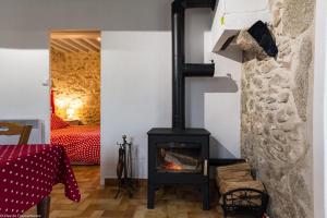 Postel nebo postele na pokoji v ubytování Gîte Sylvie